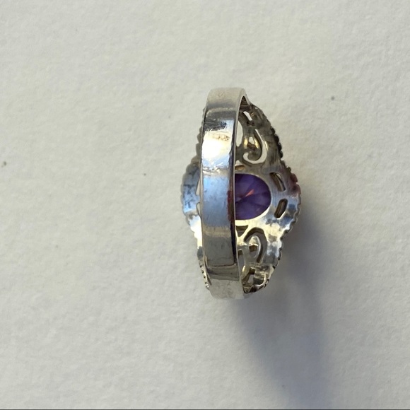 Chateau D’Argent 925 Silver Ring Size9.5 - Picture 4 of 16